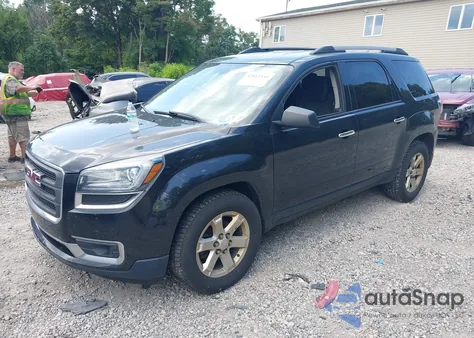 2014 GMC Acadia Sle-1 z USA, uszkodzony, nr VIN 1GKKVNED5EJ250679